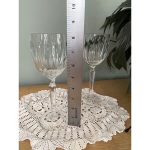 Pair Vintage Cristal D'arques-Durand RESONANCE Water Goblet
